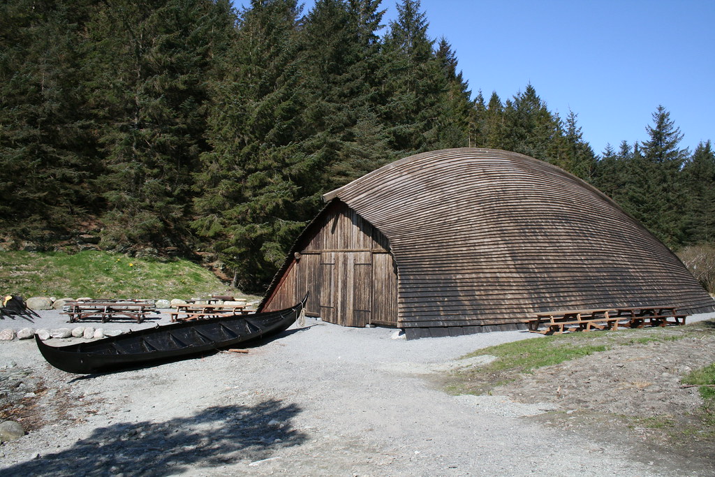 Viking Boathouse Njål Stave Flickr