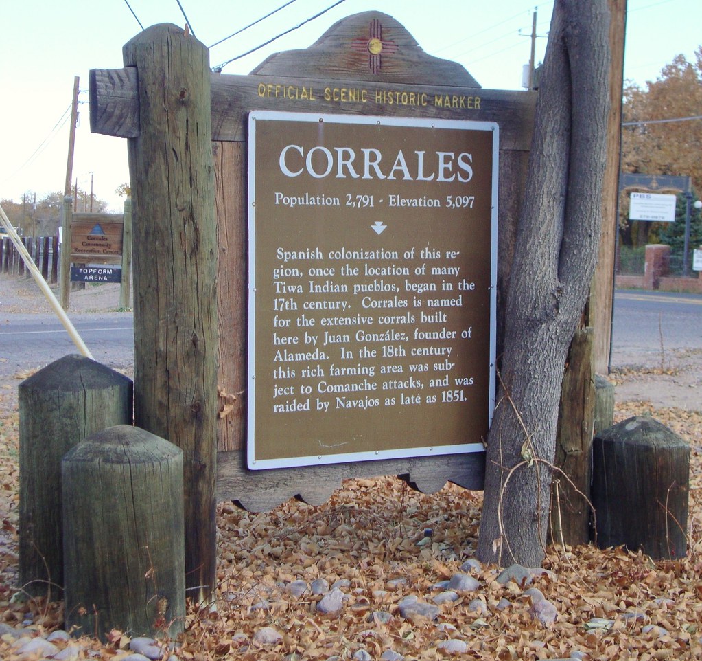Corrales Marker (Corrales, New Mexico) Corrales is located… Flickr
