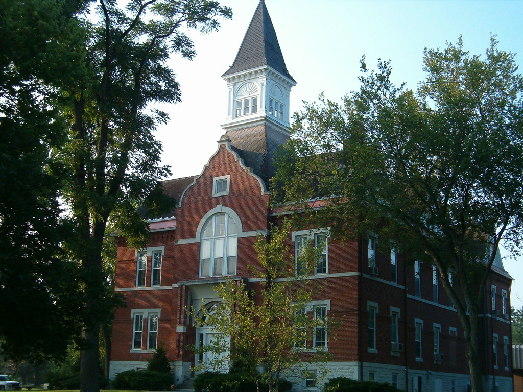 Linn County Courthouse Mound City Kansas This lovely court… Flickr