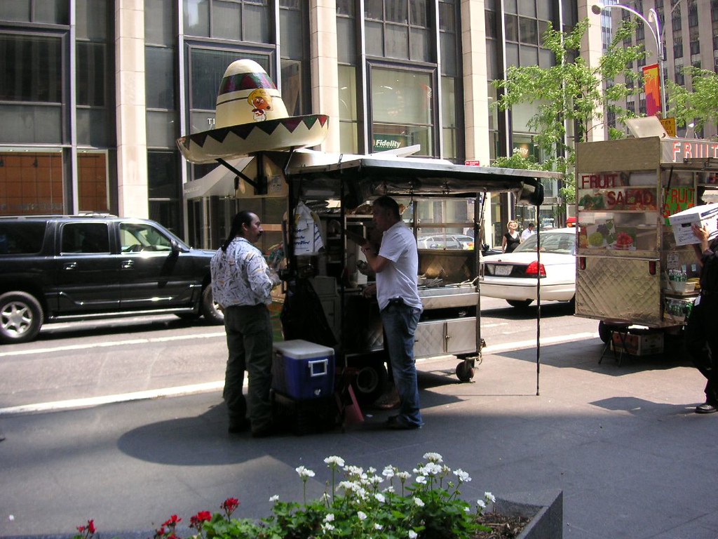 "mexican food cart" "street food" "mexican food midtown ny… Flickr