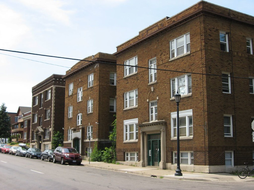 Examples of the architecture of the Stevens Square Histori… Flickr