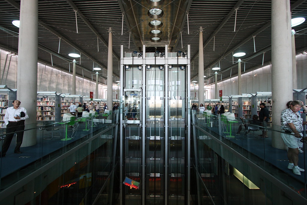 Phoenix Library at Summer Solstice Looking through the pho… Flickr