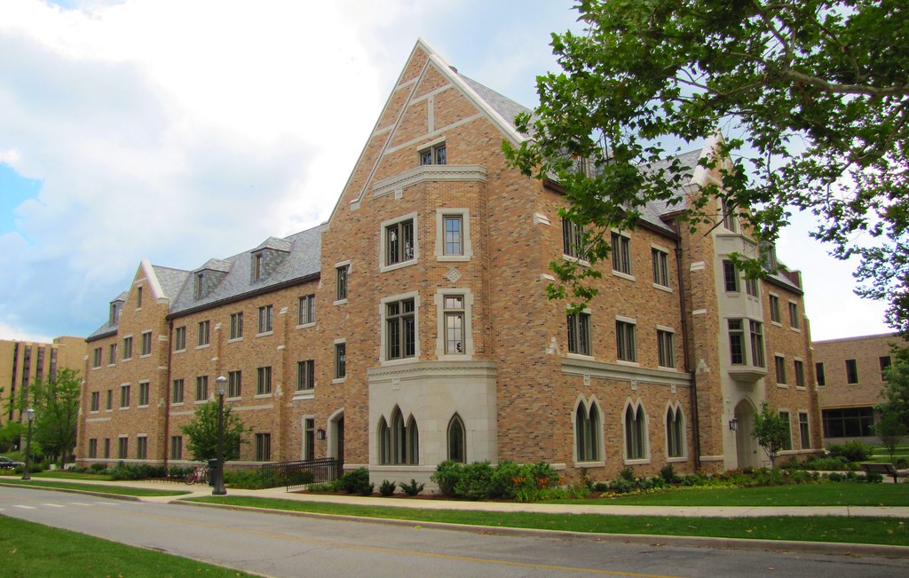 Geddes Hall This is one of the news buildings at Notre Dam… Flickr