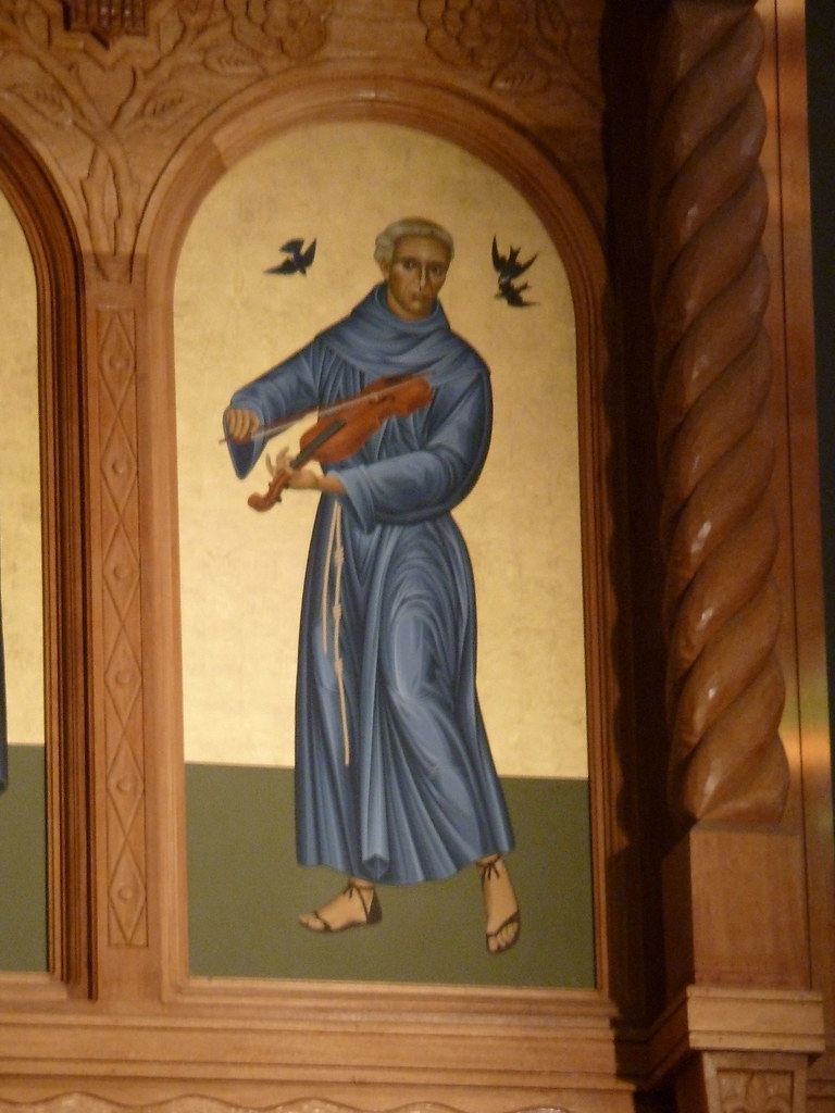 St. Francis Solano in Catholic Cathedral, Santa Fe. NM Jim McIntosh