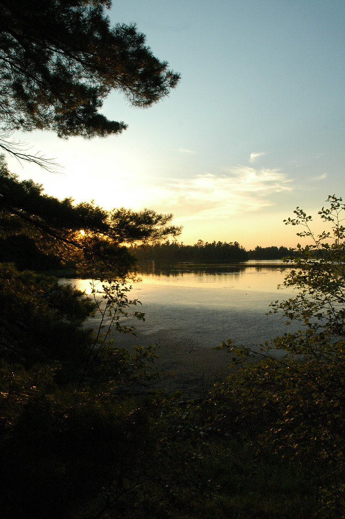 Muskellunge Lake Sunset Muskellunge Lake, Sayner, Wisconsi… Flickr
