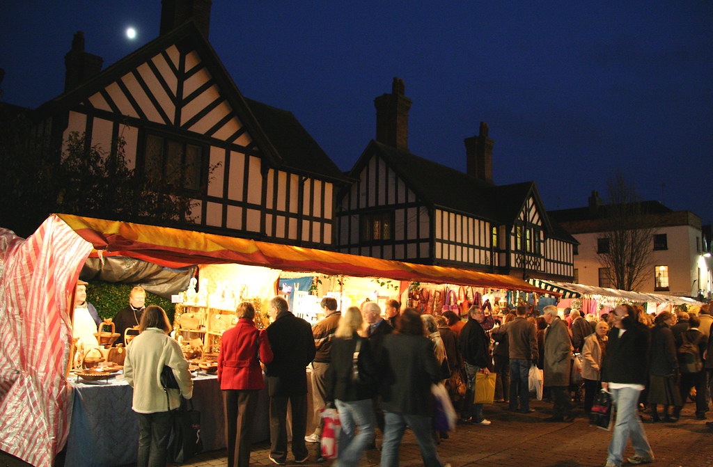 Worcester Victorian Christmas Fayre A few of the many stal… Flickr
