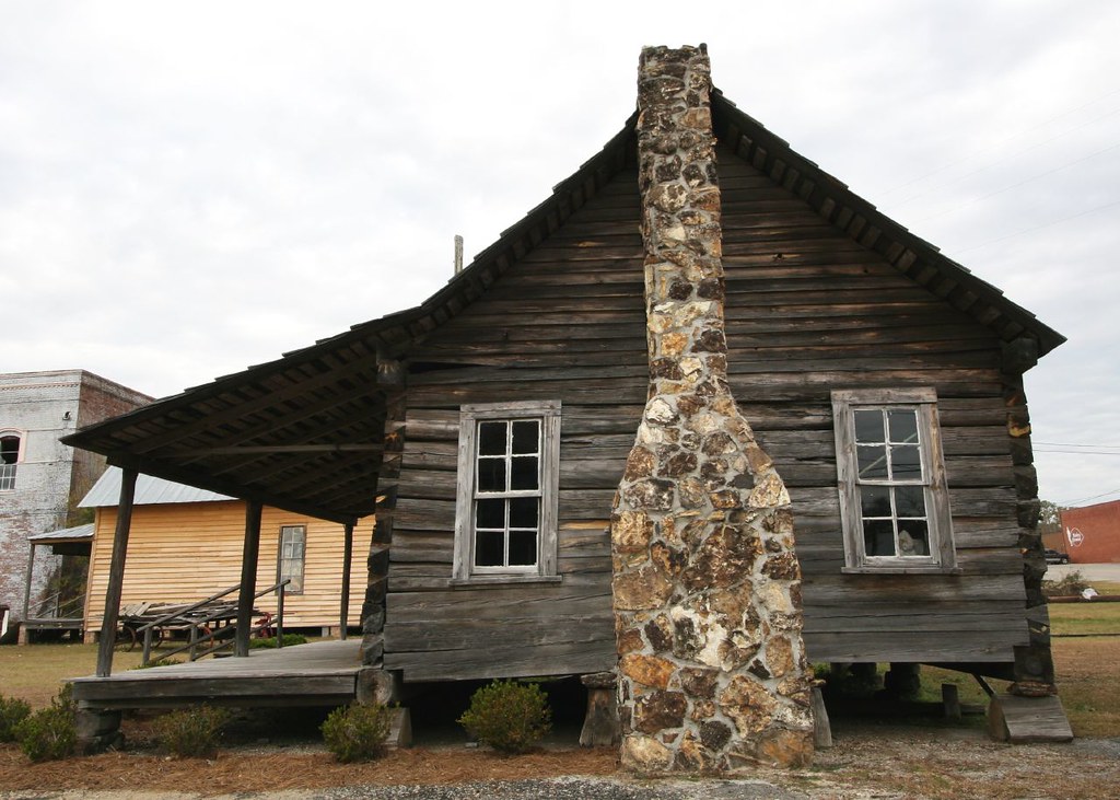 Cabin, Three Notch Museum Andalusia, AL USA........Three N… Flickr