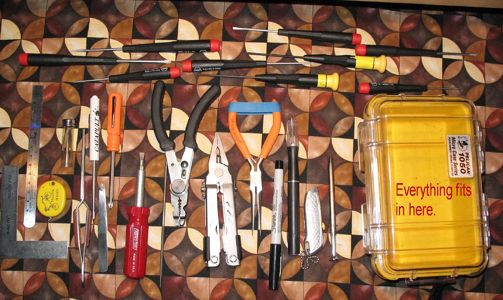 Minimalist toolkit All the tools you need to hack/fix/disa… Flickr