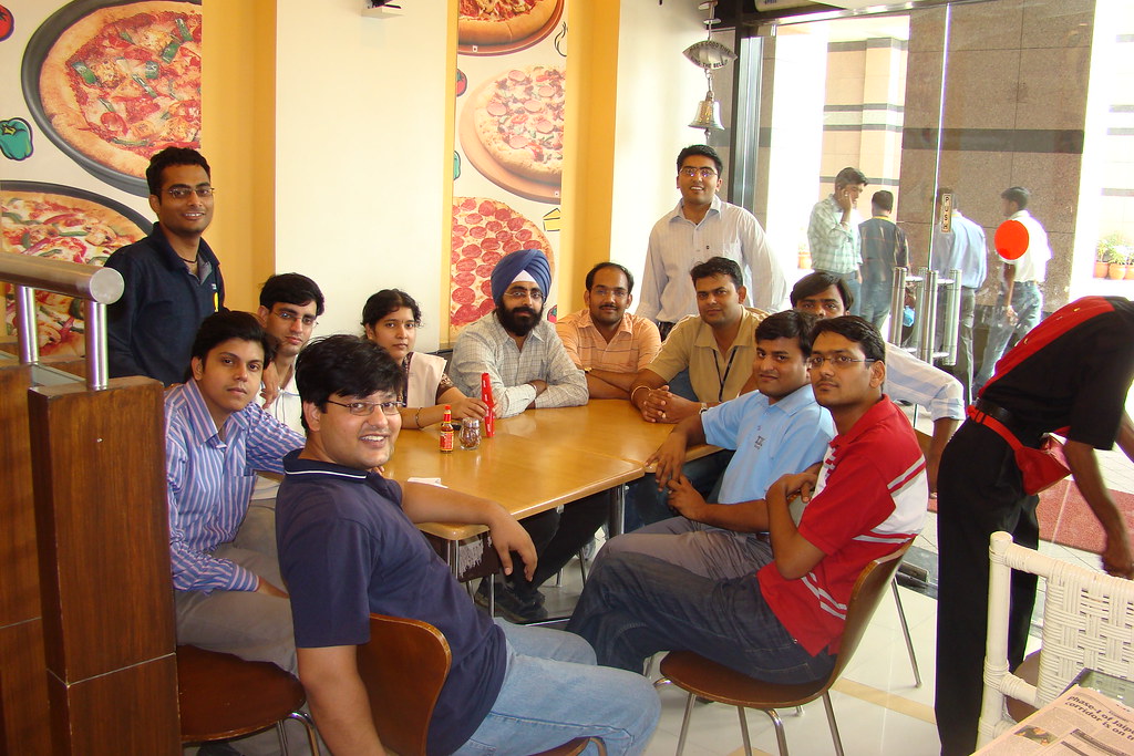  Pizza Hut, Gurgaon, Cyber Greens, Farewell Party,Pic1 Flickr