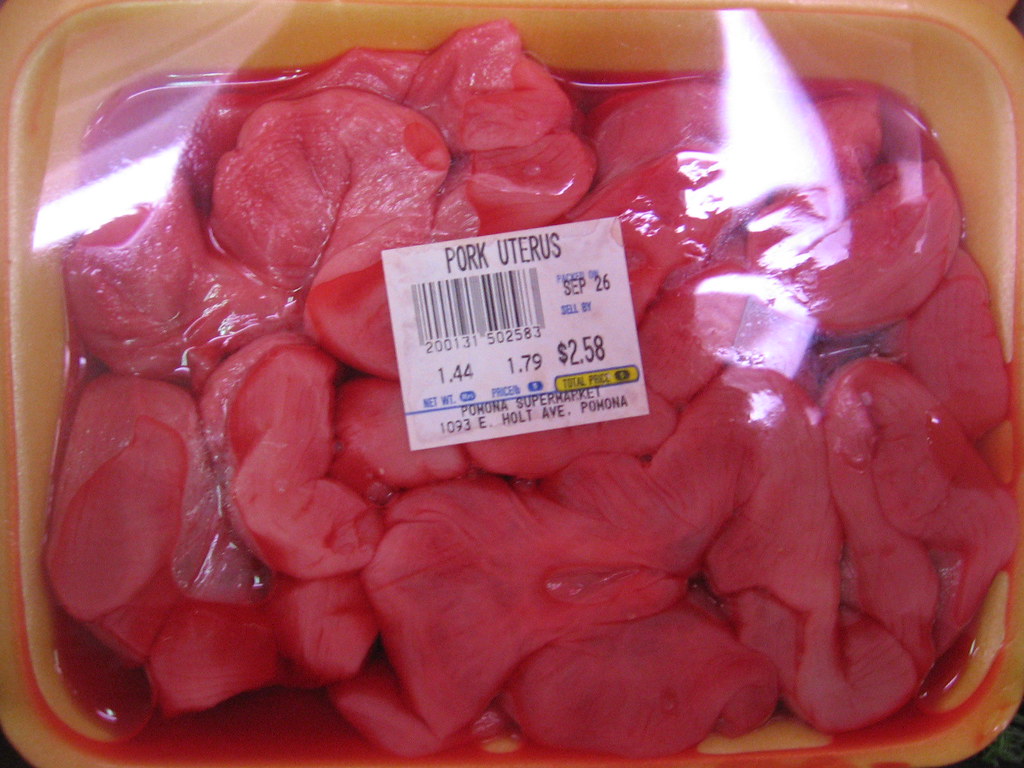 pork uterus wolfie_whitman Flickr