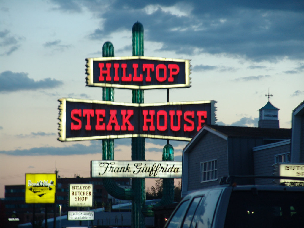 Hilltop Steak House Hilltop Steakhouse, Saugus, MA. My Dad… Flickr