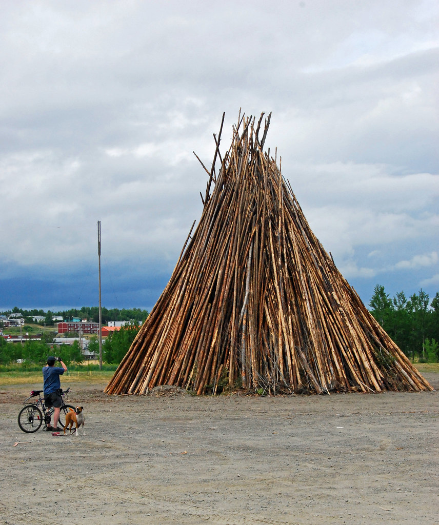 le feu LebelsurQuévillon est réputé pour avoir le plus g… Flickr
