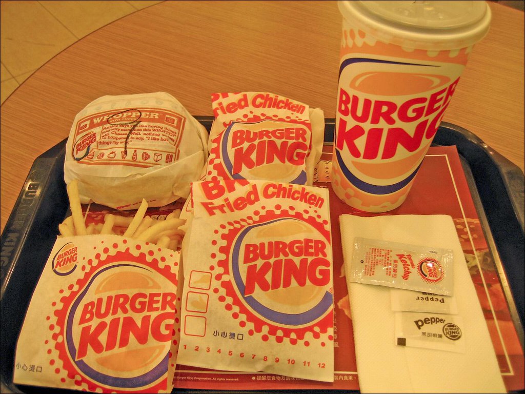 burger king coke, fried chicken, french fries, and whopper… Flickr