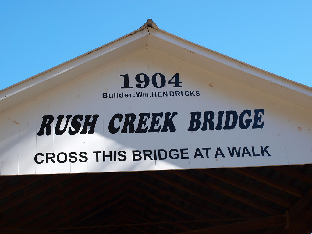 Rush Creek Bridge, Parke County, IN 5 Bill Eichelberger Flickr