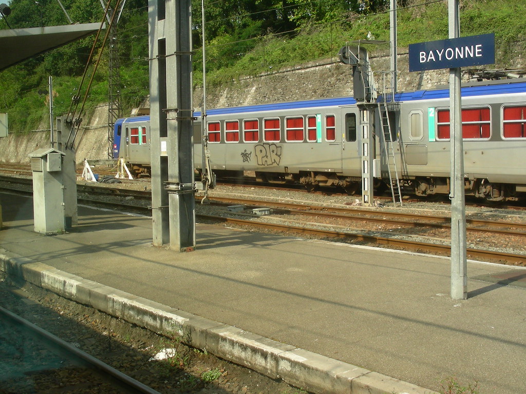 Gare de Bayonne Bahnhof von Bayonne / französisches Basken… Flickr