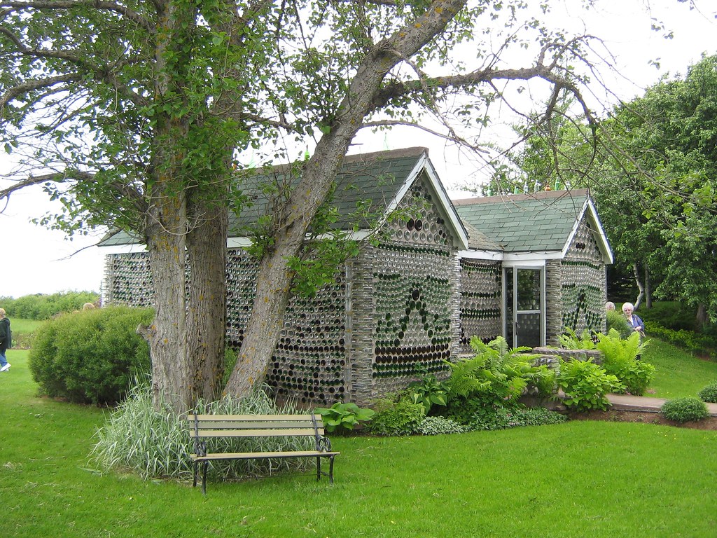 Bottle house, Cap Egmont PEI, Canada This was the first bu… Flickr