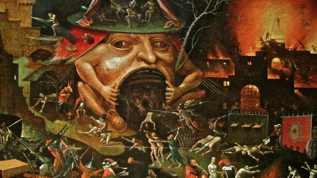 Christ in Limbo, detail by a Follower of Hieronymus Bosch … Flickr