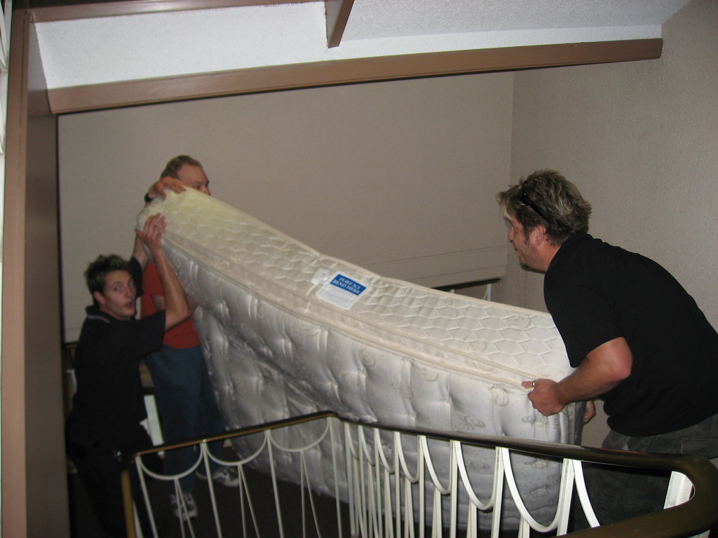 Moving our kingsize bed Mary St.GermainBrown Flickr
