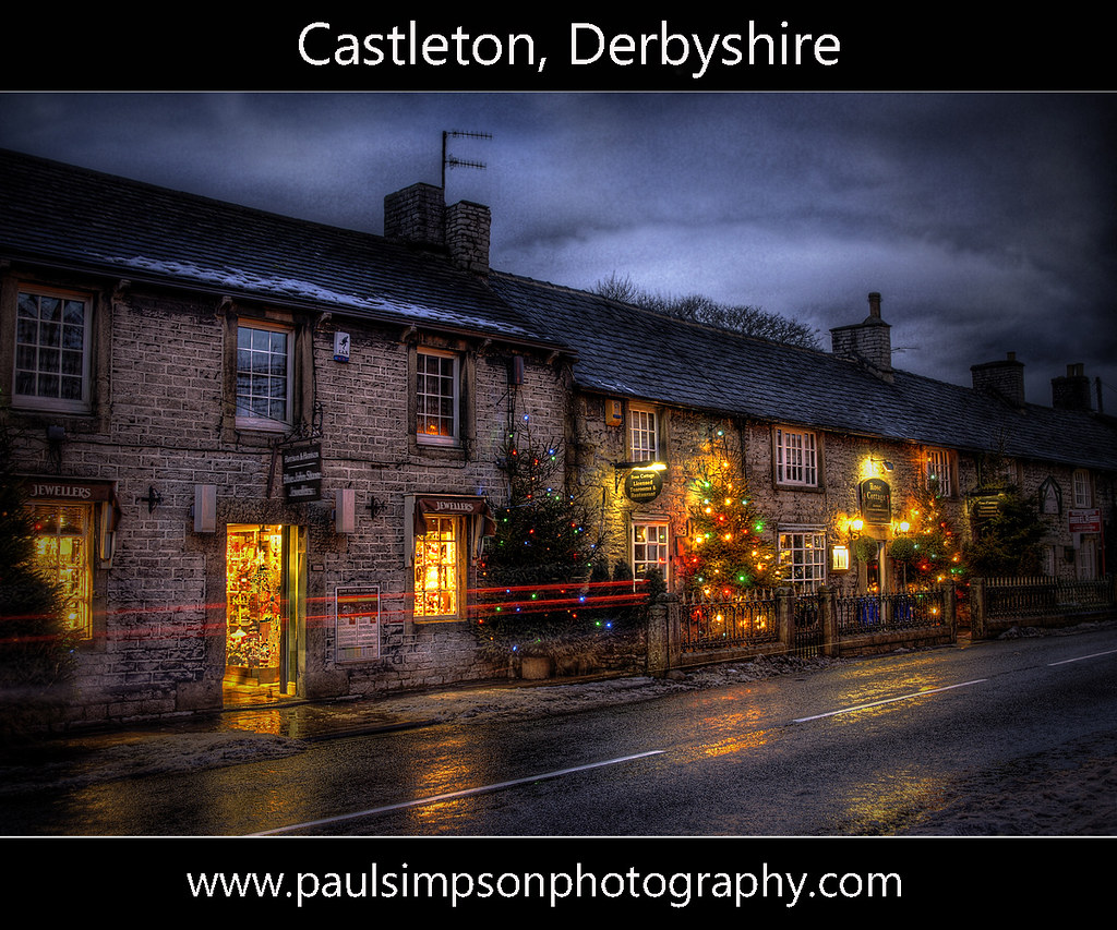 Castleton Lights This is Castleton in the High Peak area o… Flickr