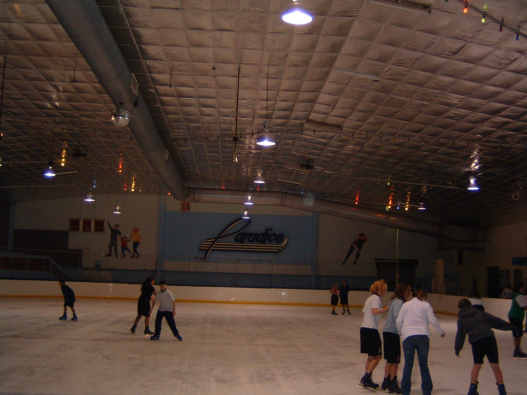 ice skating rink think bowling alley, or rollerrink. this… Flickr