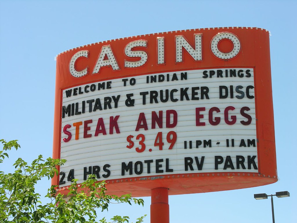Indian Springs Casino Restroom (toilet) Stop Six of us f… Flickr