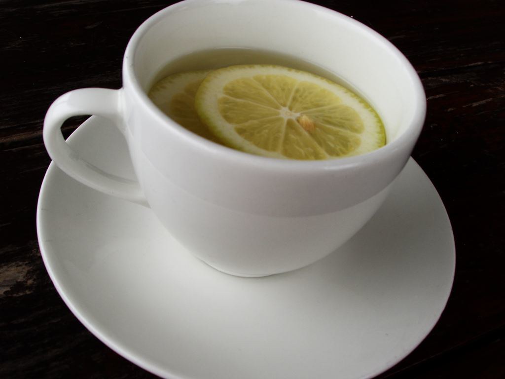 hot lemon water My lemon water on a cold day. So pretty, I… Flickr