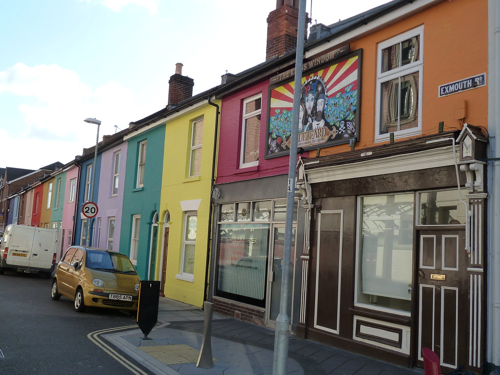Colourful Exmouth Road, Southsea Dave Flickr
