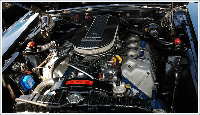 1969 Mustang Boss 429 Engine - a photo on Flickriver
