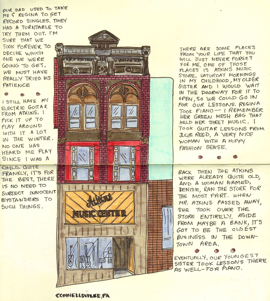 Atkins Music Store Atkins Music Store in my hometown, Conn… Flickr