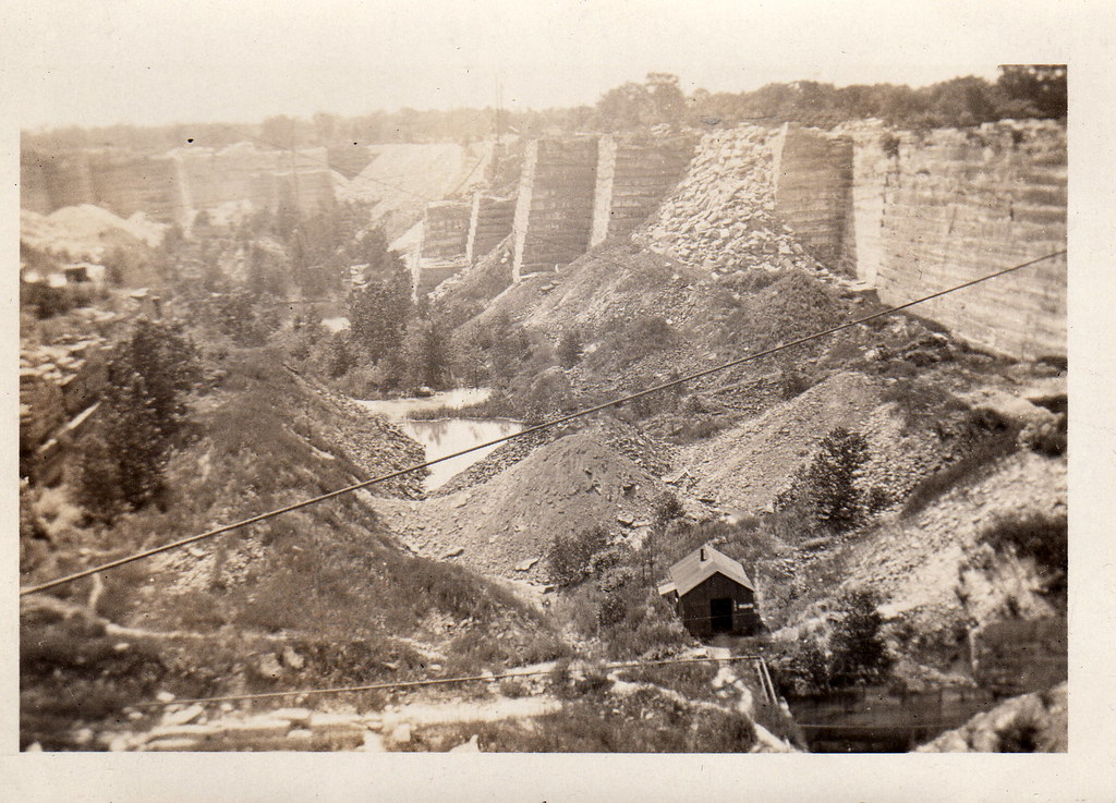 south amherst quarry 1926 from grandma's photo album Flickr