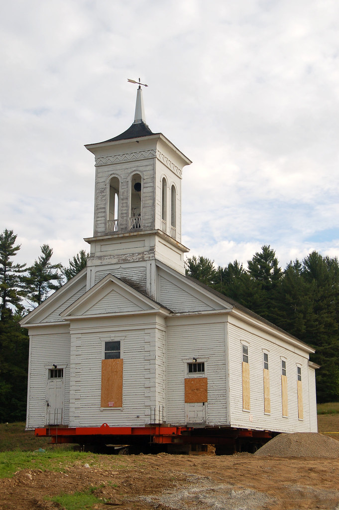 Epsom Bible Church This historic church was moved to a dif… Flickr