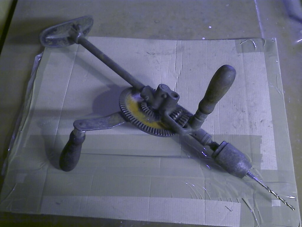 Hand drill picked this up at a garage sale for a couple bu… Flickr