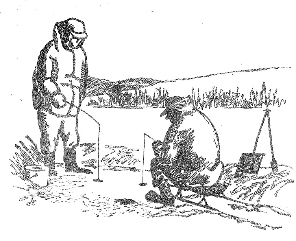 Michigan Fishing Ice Fishing Line Drawing Michigan Fishing… Flickr