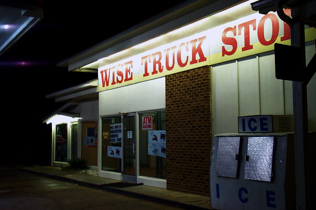 Wise Truck Stop I85, exit 233; Wise NC Taber Andrew Bain Flickr