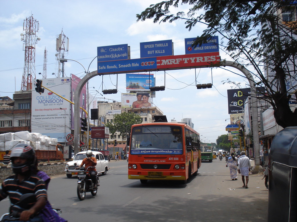 Teynampet Square, Chennai City Atanu Maity Flickr