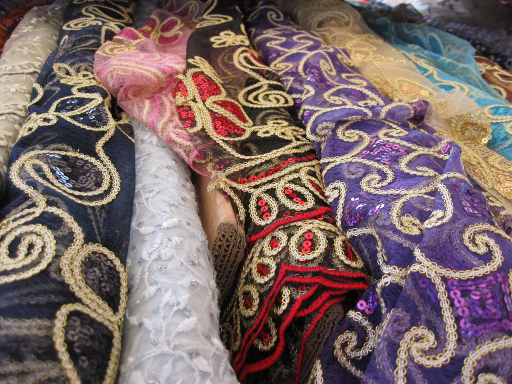 Indian Fabrics San Jose Berryessa Flea Market Corinne Okada Flickr