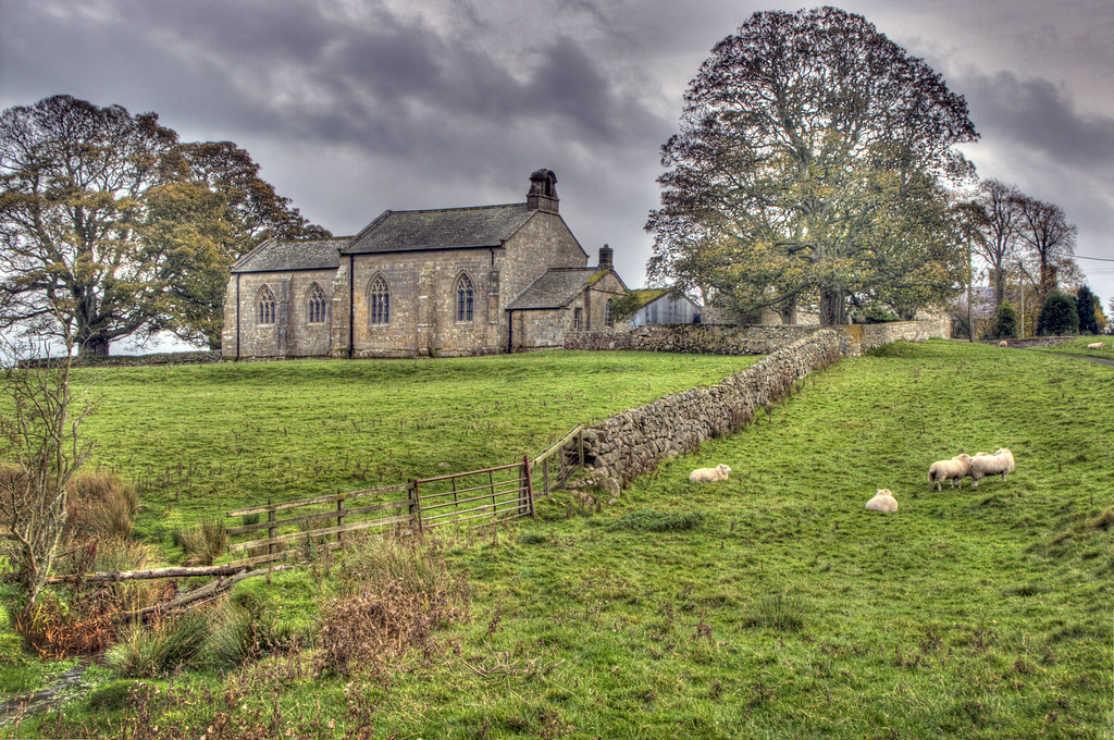 kirkharle3_tonemapped st wilfrids church www.kirkharlecou… Flickr