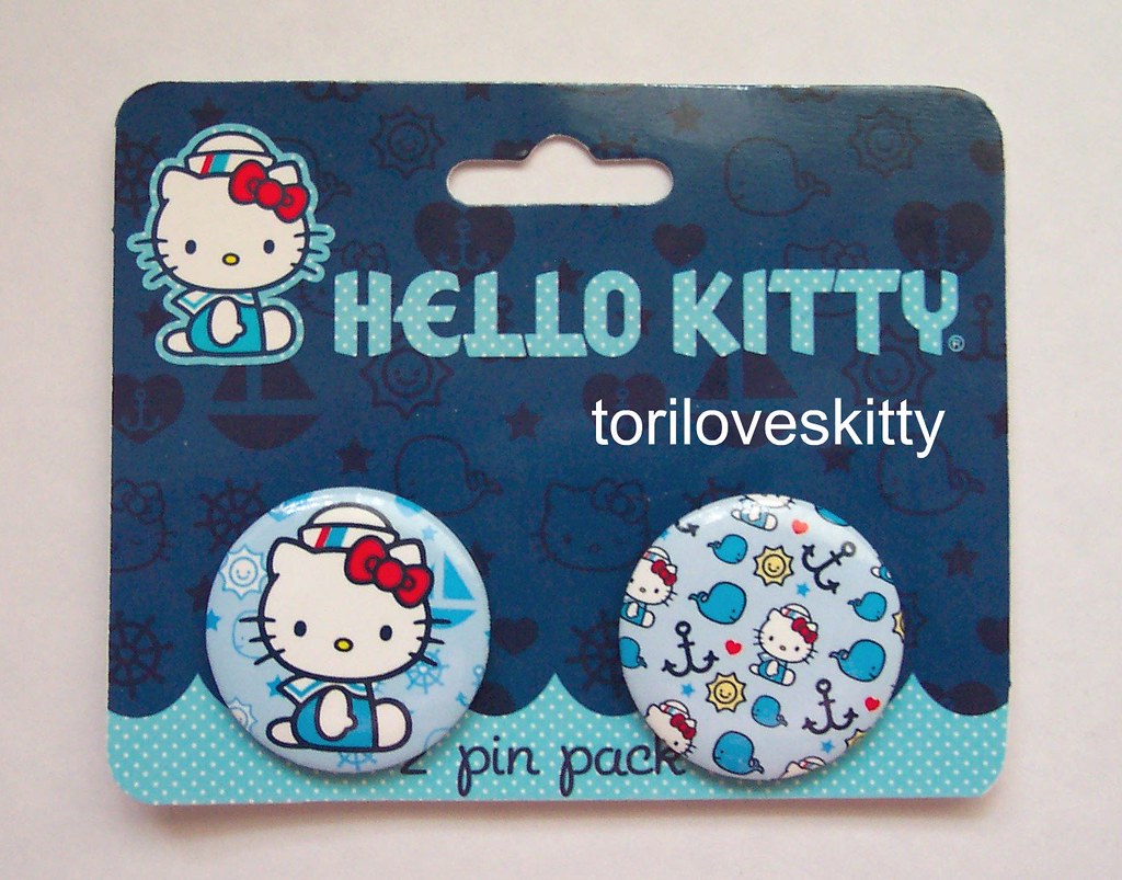 Hello Kitty Sailor Pins By Loungefly Hot Topic. Flickr