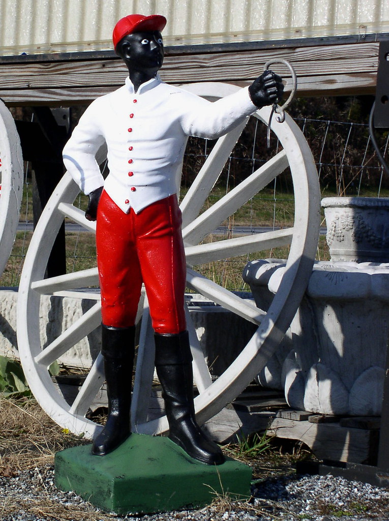 Lawn Jockey There is a legend that lawn Jockey's are based… Flickr