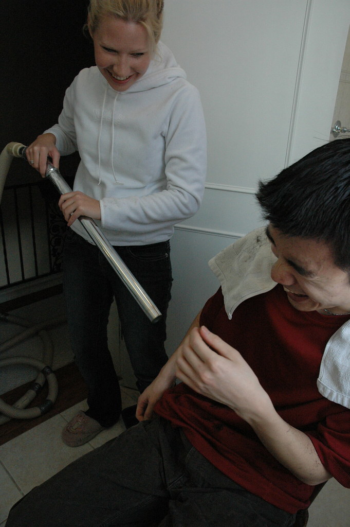 Vacuuming and Haircut May 06 Madness dawseng Flickr
