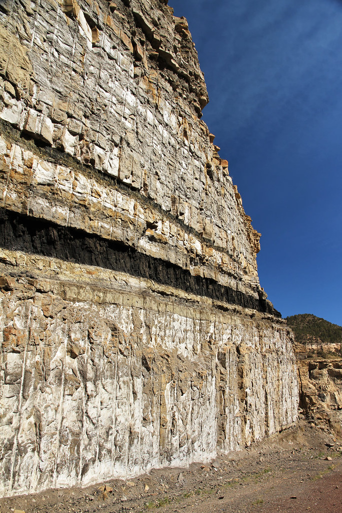 Coal seams 2 of 4 Coal seams in a mining test cut Royce Bair Flickr