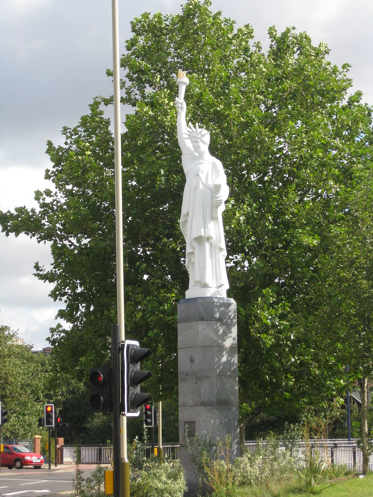 Leicester Liberty This replica of the statue of Liberty st… Flickr