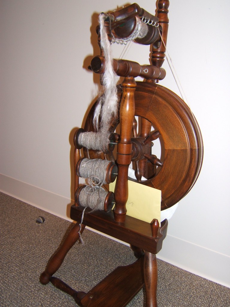 Spinning wheel and loom Flickr