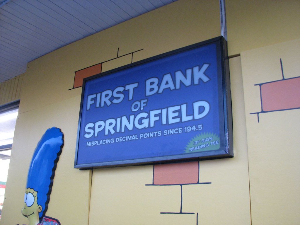 First Bank of Springfield Ha! Caryn Flickr