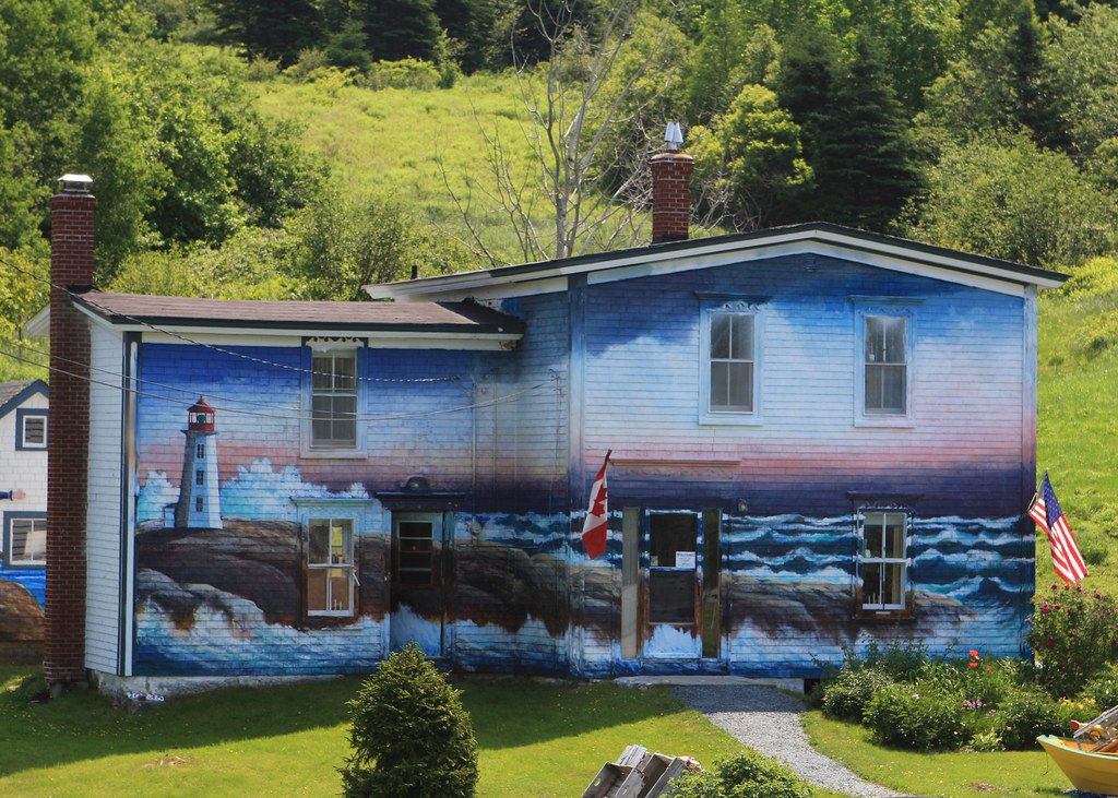 Peggy of the Cove Gift shop near Peggys Cove, Nova Scotia.… Ron