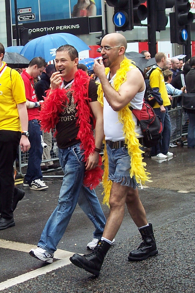 London Pride 2007 Feather Boas Richard Tanswell Flickr