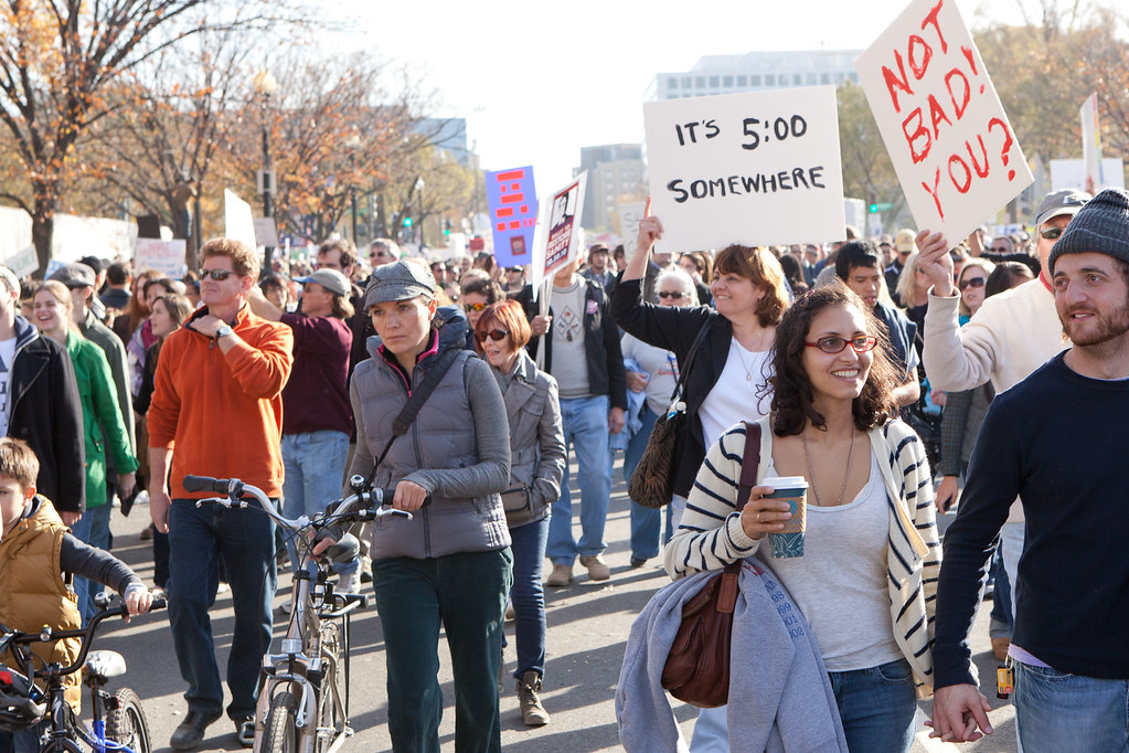 Rally To Restore Sanity National Mall, Washington DC 10/30… Flickr