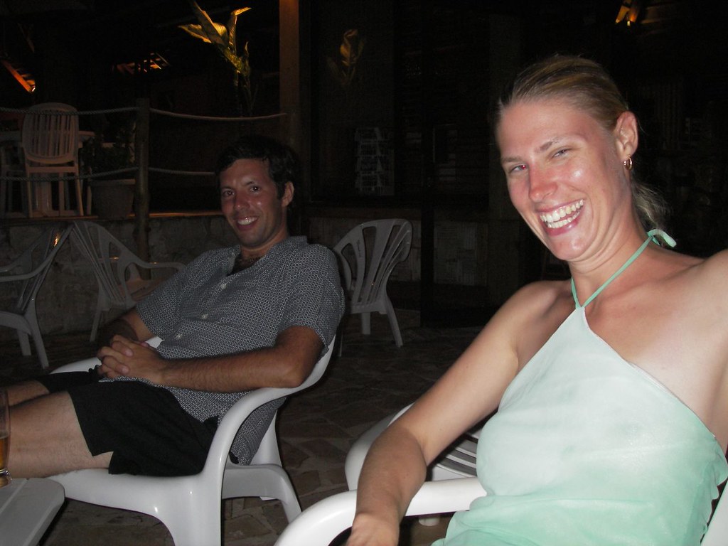 Relaxing with our new "Semester at sea" friends kevin.barone Flickr