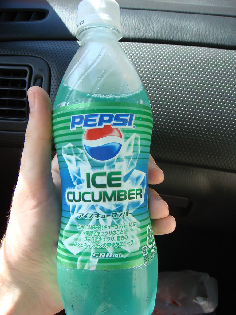 Ice Cucumber Pepsi tasty viviankei Flickr