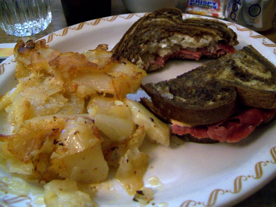 Reuben at Carnforth Restaurant, Victor Iowa 1010 02 Flickr